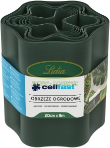 CELL- FAST - OBRZEŻE OGR.20cm x 9m CIEMNA ZIELEŃ