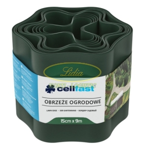CELL- FAST - OBRZEŻE OGR.15cm x 9m CIEMNA ZIELEŃ