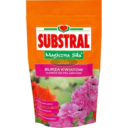 SUBSTRAL BURZA KWIATÓW DO PELARGONI 200g