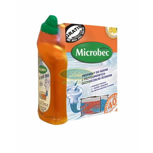 BROS MICROBEC ULTRA PREPARAT DO SZAMB 1kg + ŻEL