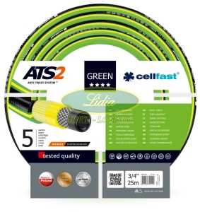 WĄŻ OGRODOWY GREEN ATS 3/4" 25mb 15-120